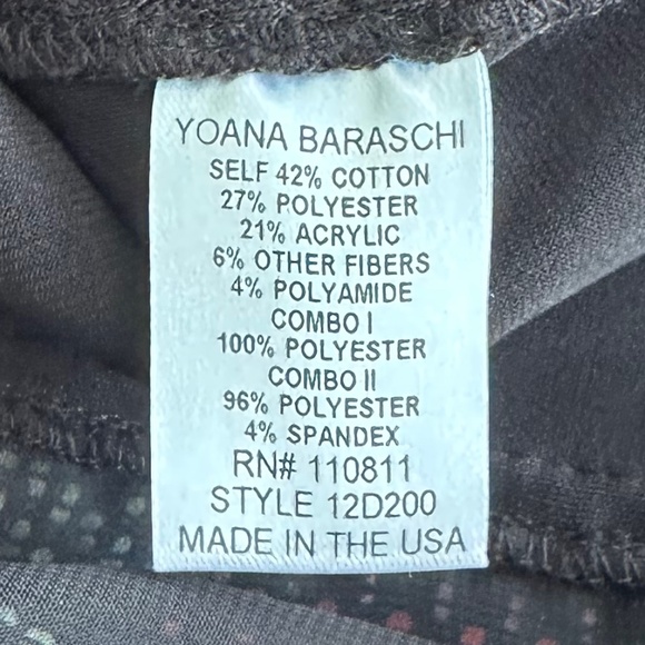 Yoana Baraschi Black Neon Tweed Sleeveless Sheath Dress 6 Y2K Artsy Designer - Picture 10 of 13